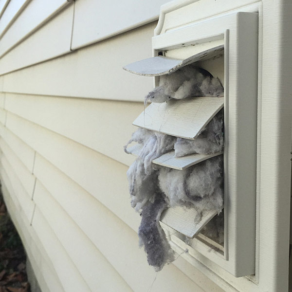 Dryer Lint Build-up in Lebanon, Ohio